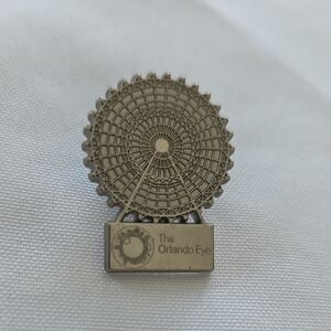 Orlando Eye Souvenir Pin - Silver